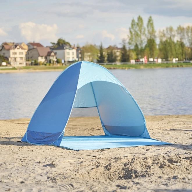Tenda da spiaggia autoportante blu