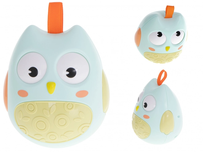 Sensory Blue Owl Toy – Blue