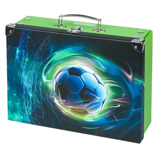 Folding School Briefcase Football Ball