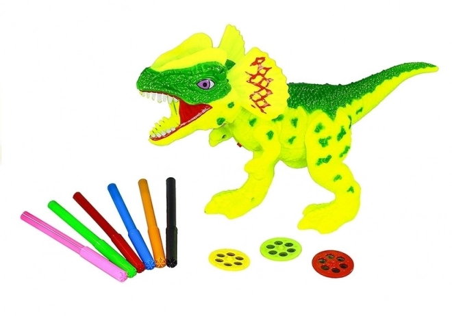 Dinosaur Drawing Projector 2-in-1