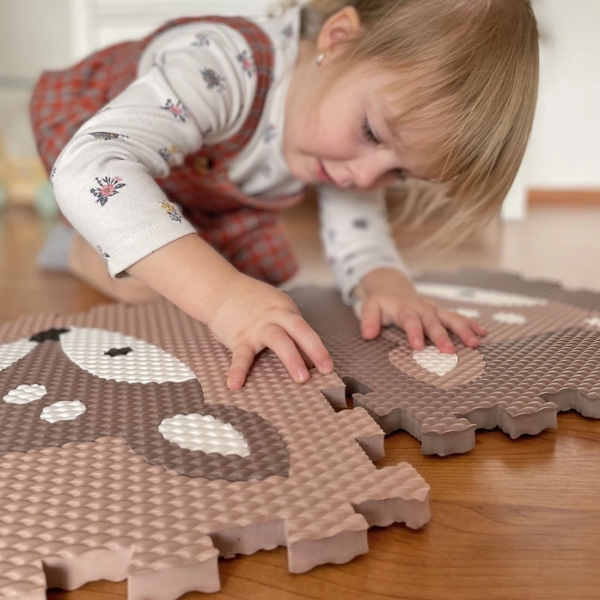 Interactive Deer Puzzle Mat