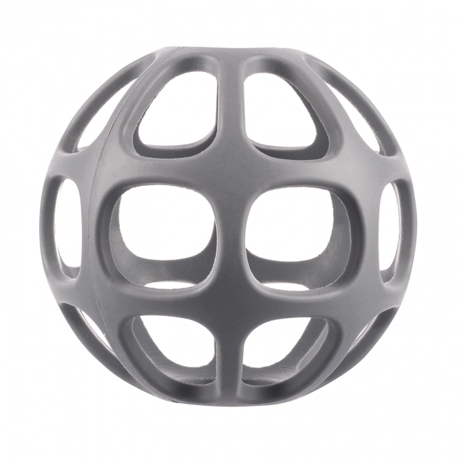 Silicone Teether Ball Dove Grey