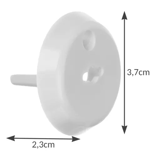 Outlet Safety Protector White