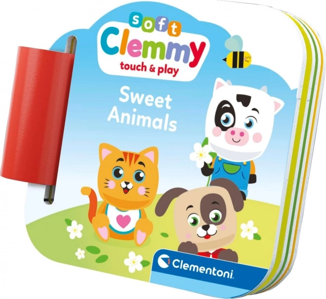 Soft Clemmy Animal Playset with Book