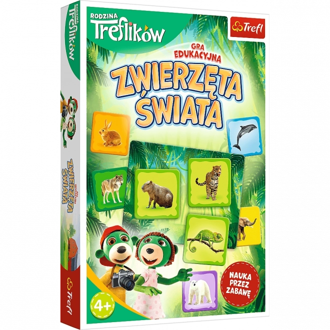 Animaux du monde – famille Treflik jeu éducatif pour enfants dès 4 ans