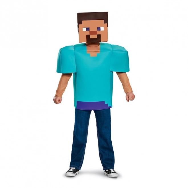 Minecraft Steve Costume for Kids