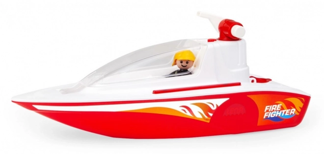 Firefighter Boat with Water Pump Toy