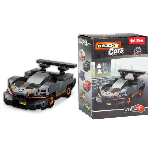 Blocks Racing Cars Building Set