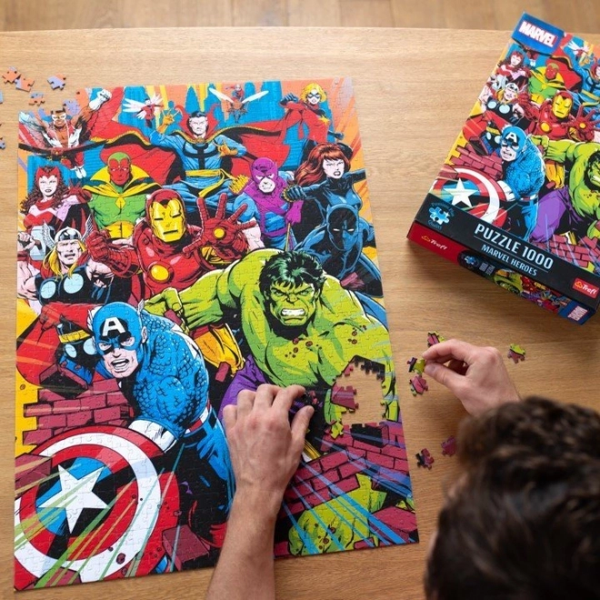 Puzzle 1000 Pieces Premium Plus Quality Marvel Heroes