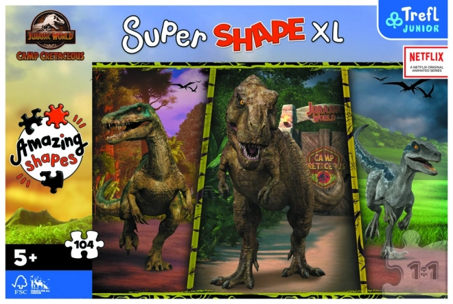 Trefl Super Shape XL Jurassic World Puzzle