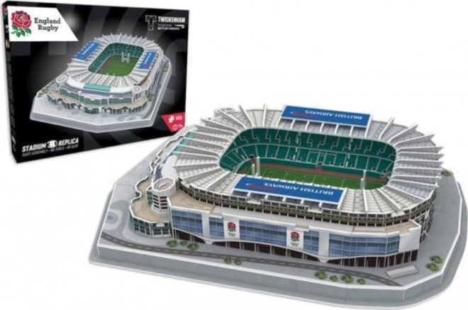 3D Puzzle of Twickenham Stadium - England Rugby