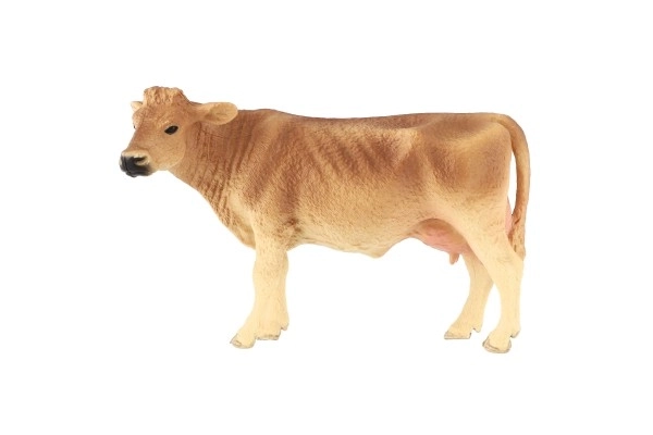 Jersey Cow Plastic Toy 13cm in Bag