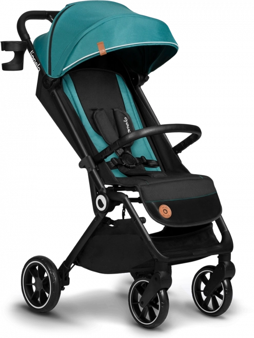 Lionelo Cloe Brown Rust Stroller – Green Emerald