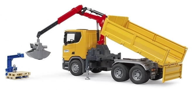 Scania teherautó emelőkarral