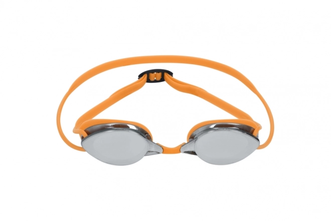 Mirrored Swimming Goggles Orange