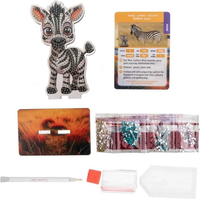 Diamond Painting Safari: Zebra