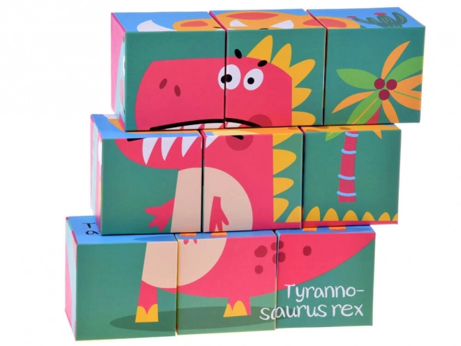 Dinosaur Puzzle Large Blocks Set