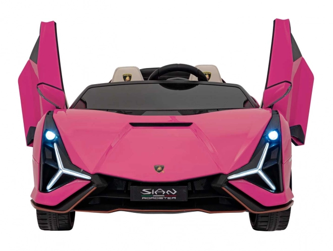 Ružové vozidlo Lamborghini Sian – Ružové