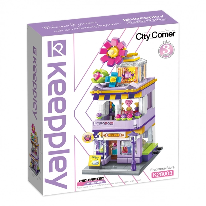 City Corner Perfume Shop Building Set