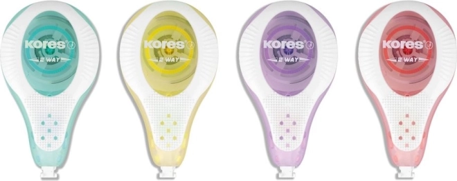 Kores correction roller pastel colors