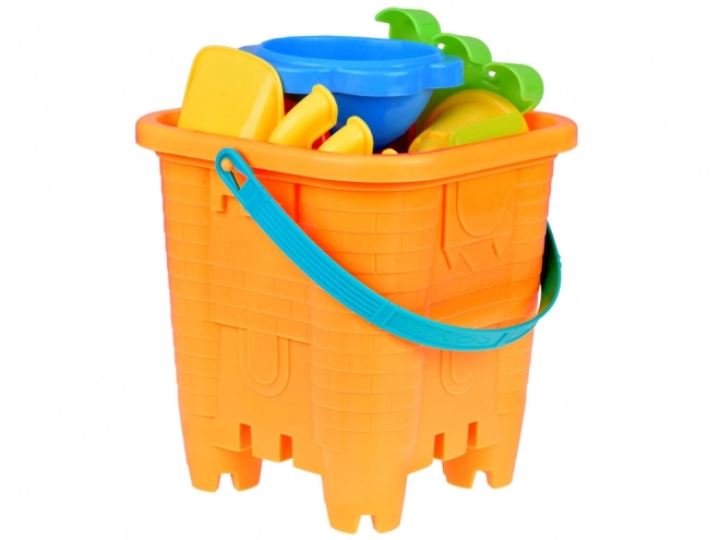 Sand Playset with Bucket, Molds, and Tools