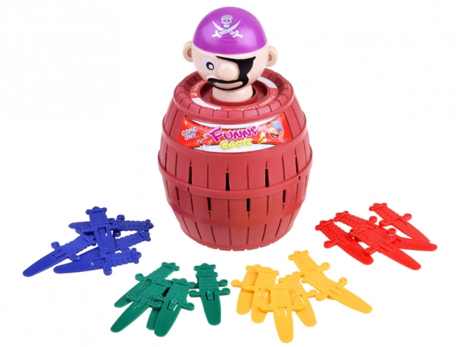 Pirate Barrel Game and Coin Bank