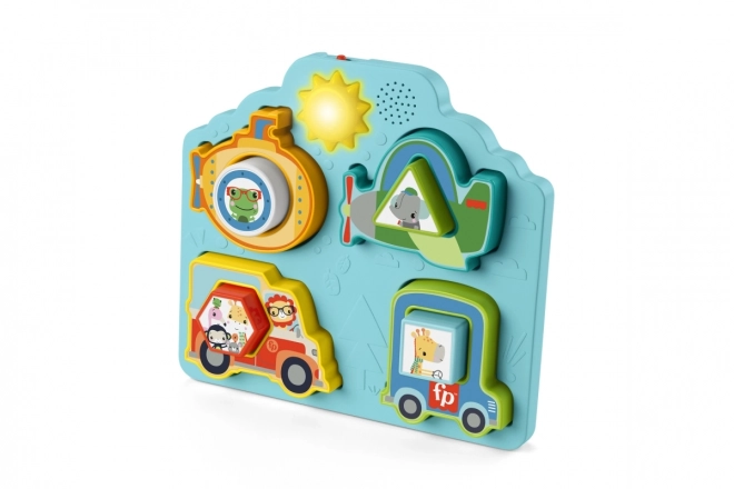 Fisher-Price Vehicles and Shapes Puzzle with Lights and Sounds