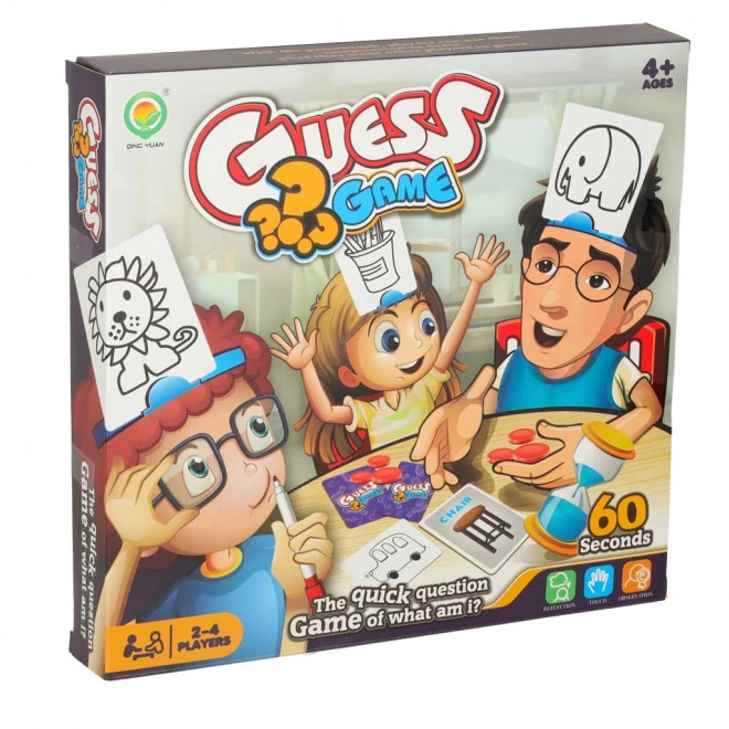 Qui suis-je? Jeu de dessin à deviner pour les familles