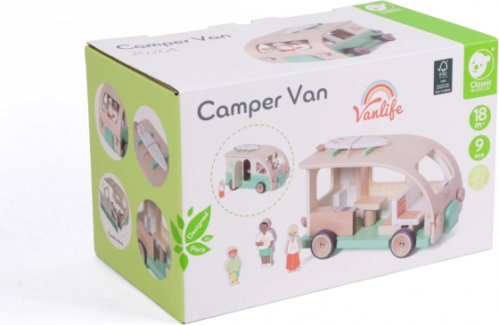 Inserto in legno Camper