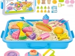 Woopie Piasek Kinetyczny 1,2 kg Restauracja Stolik z Foremkami