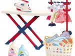 Woopie Kinder Strijkset XXL met Strijkplank en Wasmand