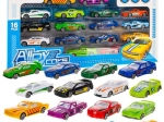 Farebné kovové autíčka - 16 ks