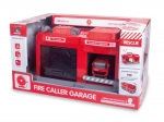 Feuerwehr-Spielset – Garage mit Licht und Sound