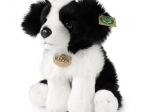 ülő plüss border collie kutya 30 cm eco‑friendly