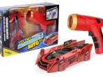Rock Buggy anti-gravitations RC bil med laser 15 cm rød