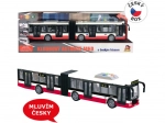 Fjedretrukket bus 44 cm, taler tjekkisk og annoncerer stoppesteder