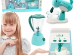 Woopie Kinder-Set Haushaltsgeräte 3-in-1 – Kaffeemaschine, Mixer und Blender mit Licht und Sound