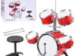 Large Kids' Drum Kit 5 Drums with Cymbal