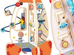Duża drewniana wielofunkcyjna edukacyjna zabawka Rakieta od Tooky Toy