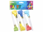 Party blowouts with confetti