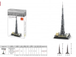Klocki Budynki – BURJ KHALIFA, 555 elementów