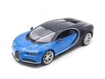 rc autó bugatti chiron 1:14 led-del, 2,4 ghz, rastar – kék