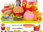 Set di giocattoli fast food per bambini, 26 pezzi
