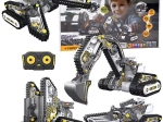 4-in-1 Building Kit – Remote-Controlled Construction Machines, 176 Pieces