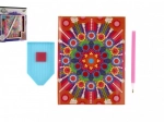 Kreatívny denník s diamantmi - mandala