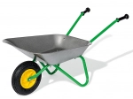 Dziecięca metalowa taczka Rolly Toys szara
