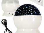 Nattehimmel-projektor 2-i-1 USB