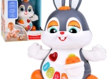Interaktivní tancující králíček – hračka pro batolata se světly a hudbou