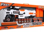 Blaster elettrico per bambini Fast Pioneer 8+ con accessori e 48 dardi in foam
