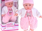 Interactive soft baby doll 40 cm with sounds